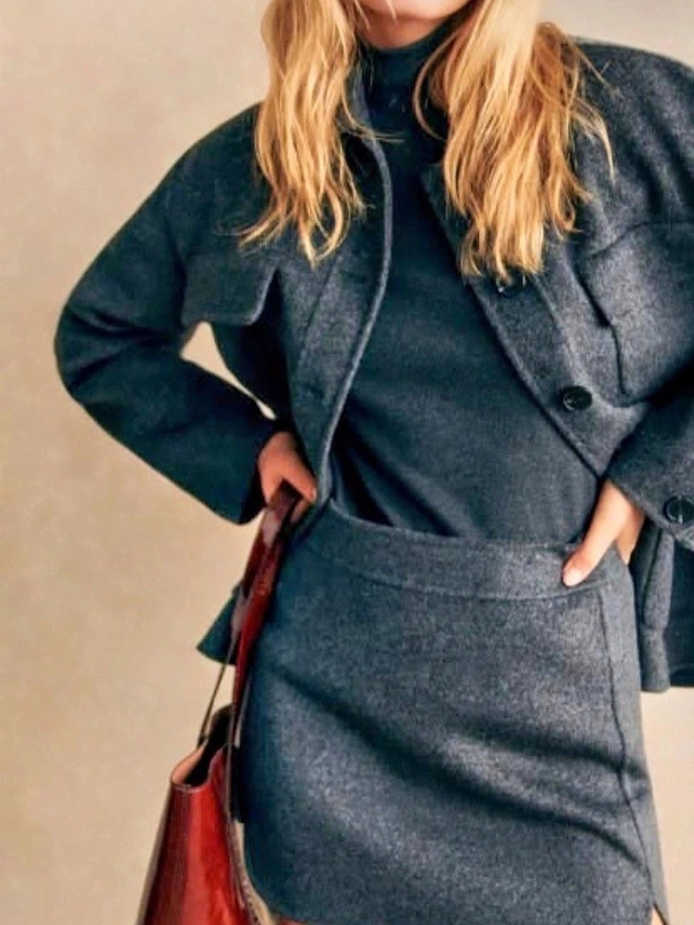 Sezane Tania Skirt NWT